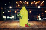 Бутылка для масла и соусов желтая