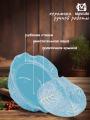Керамическая сахарница бульонница с крышкой КАПУСТА