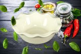 Форма для запекания 14 см молочная