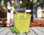 Стакан для кухонных предметов и аксессуаров желтый