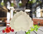 Форма для запекания сердце цвет молочный