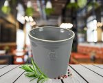 Стакан для кухонных предметов и аксессуаров серый
