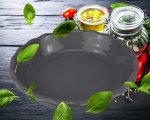 Форма для запекания 23 см серая