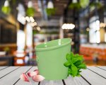 Стакан для кухонных предметов и аксессуаров мятный
