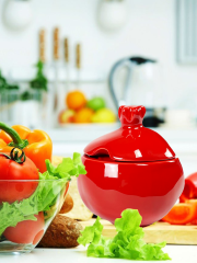 Кокотница для жульена и жаркого гранат