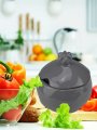 Кокотница для жульена и жаркого гранат серая