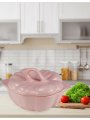 Кокотница для жульена и жаркого тыква розовая